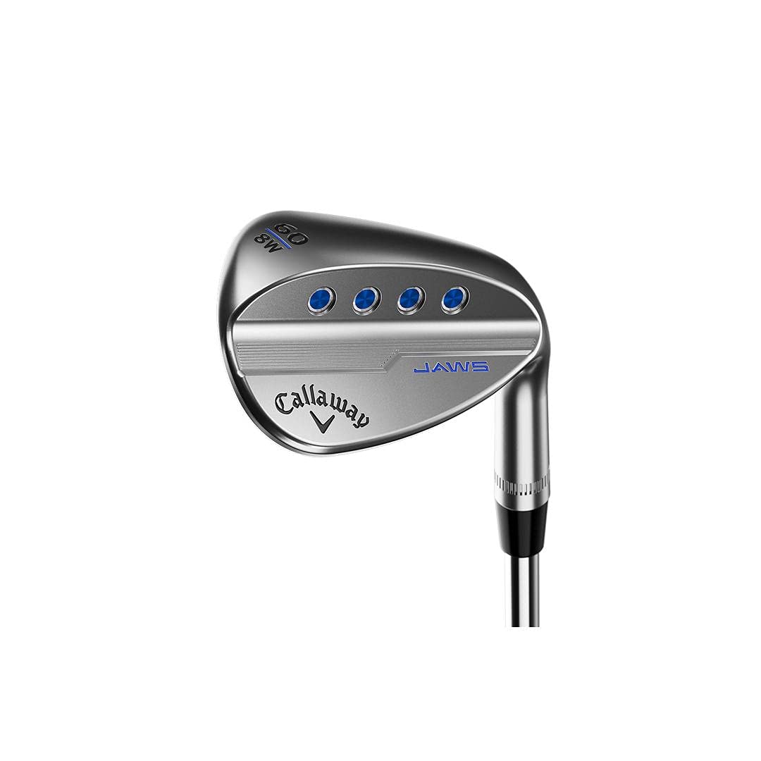 Callaway Mack Daddy 5 Jaws Wedge (Platinum Chrome, Right Hand, 56.0 degrees, S-Grind, 10* Bounce, Steel)