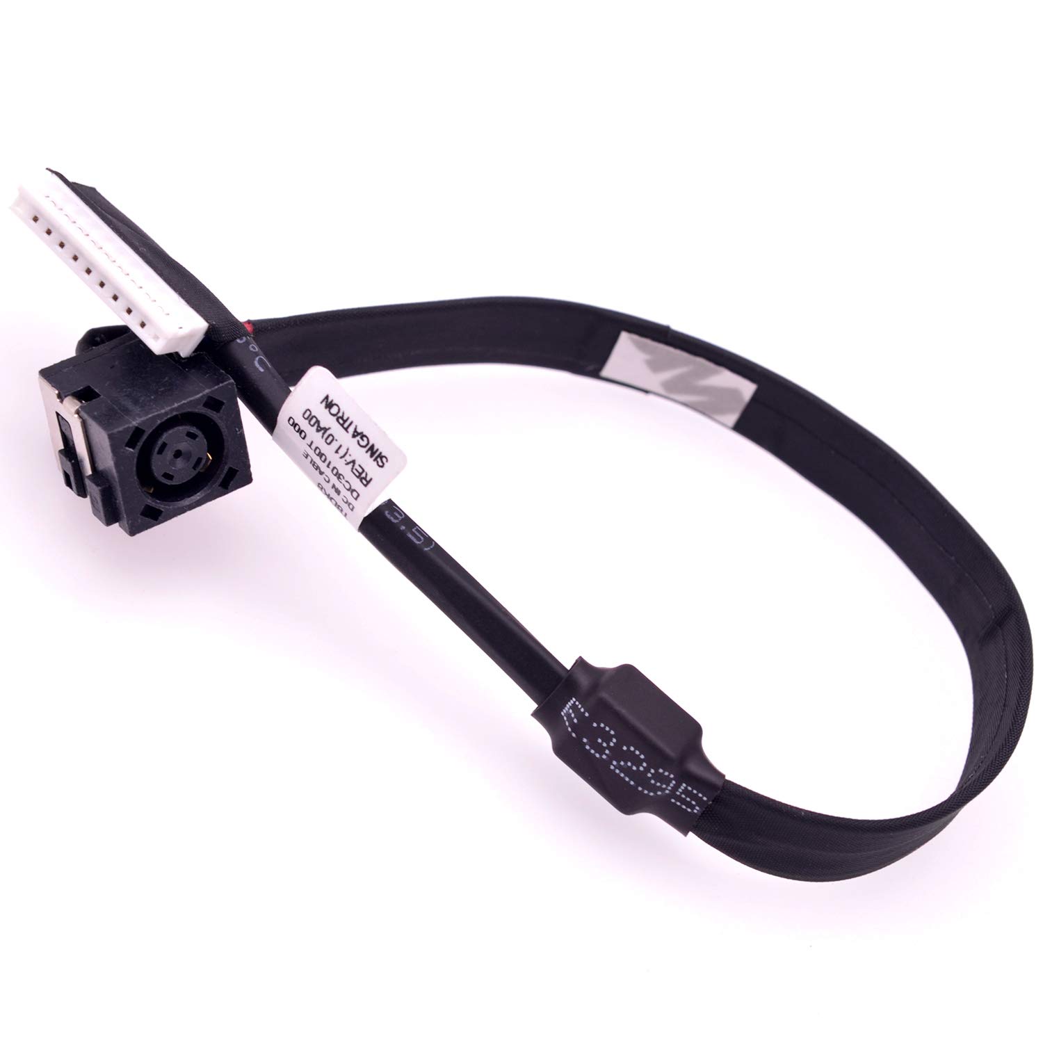 Deal4GO DC Power Jack Harness Cable Charging Port Replacement for Dell Alienware 17 R2 R3 P43F T8DK8 DC30100TO00