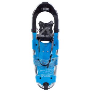 tubbs xplore 25 mens snowshoes blue/black