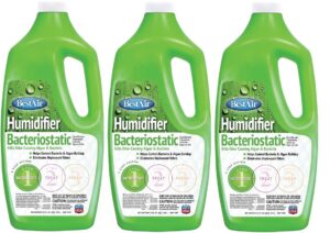 bestair 3bt-pdq-6 original bt humidifier bacteriostatic water treatment, 32 fl oz, single pack of 3, green