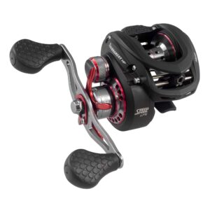 lew's tournament mp baitcast fishing reel, right-hand retrieve, 5.6:1 gear ratio, 10 bearing system with stainless steel double shielded ball bearings