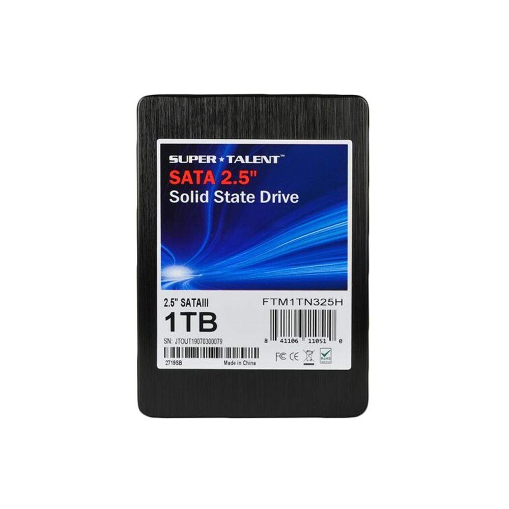 Super Talent Teranova SSD 1TB SATA3 2.5" Solid State Drive FTM1TN325H