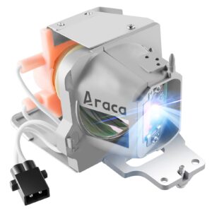 Araca BL-FP240E /SP.78V01GC01 (OEM Original Bulb Inside) Projector Lamp with Housing for Optoma UHD60 UHD65 UHD50 UHD51A UHD51 UHD40 UHD300X UHD550X UHD400X Replacement Lamp