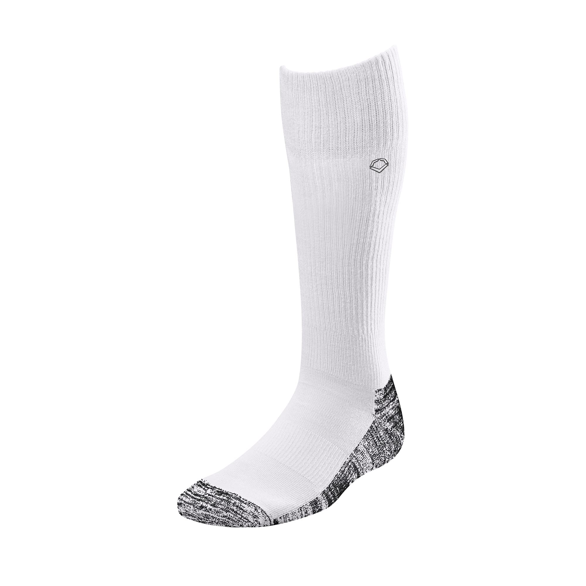 EvoShield Men S Game Socks, Team White, Large US