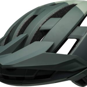 BELL Super Air MIPS Adult Mountain Bike Helmet - Matte/Gloss Green/Infrared, Large (58-62 cm)