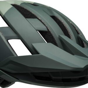 BELL Super Air MIPS Adult Mountain Bike Helmet - Matte/Gloss Green/Infrared, Large (58-62 cm)