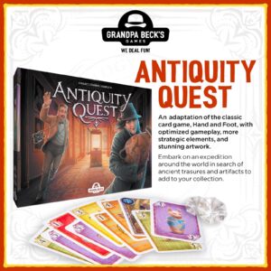 Antiquity Quest | A Set Collection Game from The Creators of Cover Your Assets & Skull King, Grandpa Beck's Games | 2-8 Players 10+