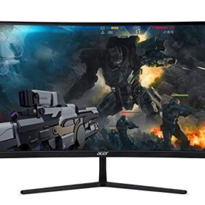 Acer EI272UR Pbmiiipx 27" 1500R Curved WQHD (2560 x 1440) VA Gaming Monitor with AMD Radeon FreeSync2 HDR Technology, 144Hz,VESA Certified DisplayHDR400, DCI-P3 (Display Port & 3 x HDMI Ports),Black