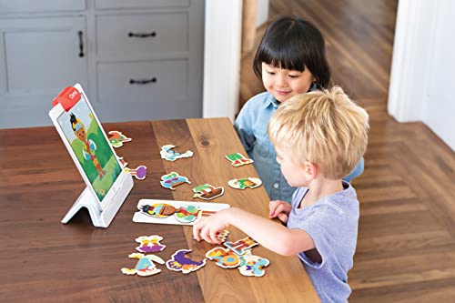 Osmo -Little Genius Costume Pieces-2 Educational Learning Games-Ages 3-5-Stories & Creativity-For iPad or Fire Tablet-STEM Toy Gifts for Kids,Boy&Girl-Ages 3 4 5(Osmo Base Required - Amazon Exclusive)