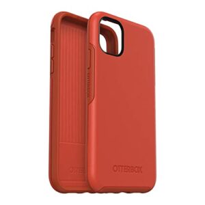 otterbox symmetry series case for iphone 11 pro - risk tiger (mandarin red/pureed pumpkin)