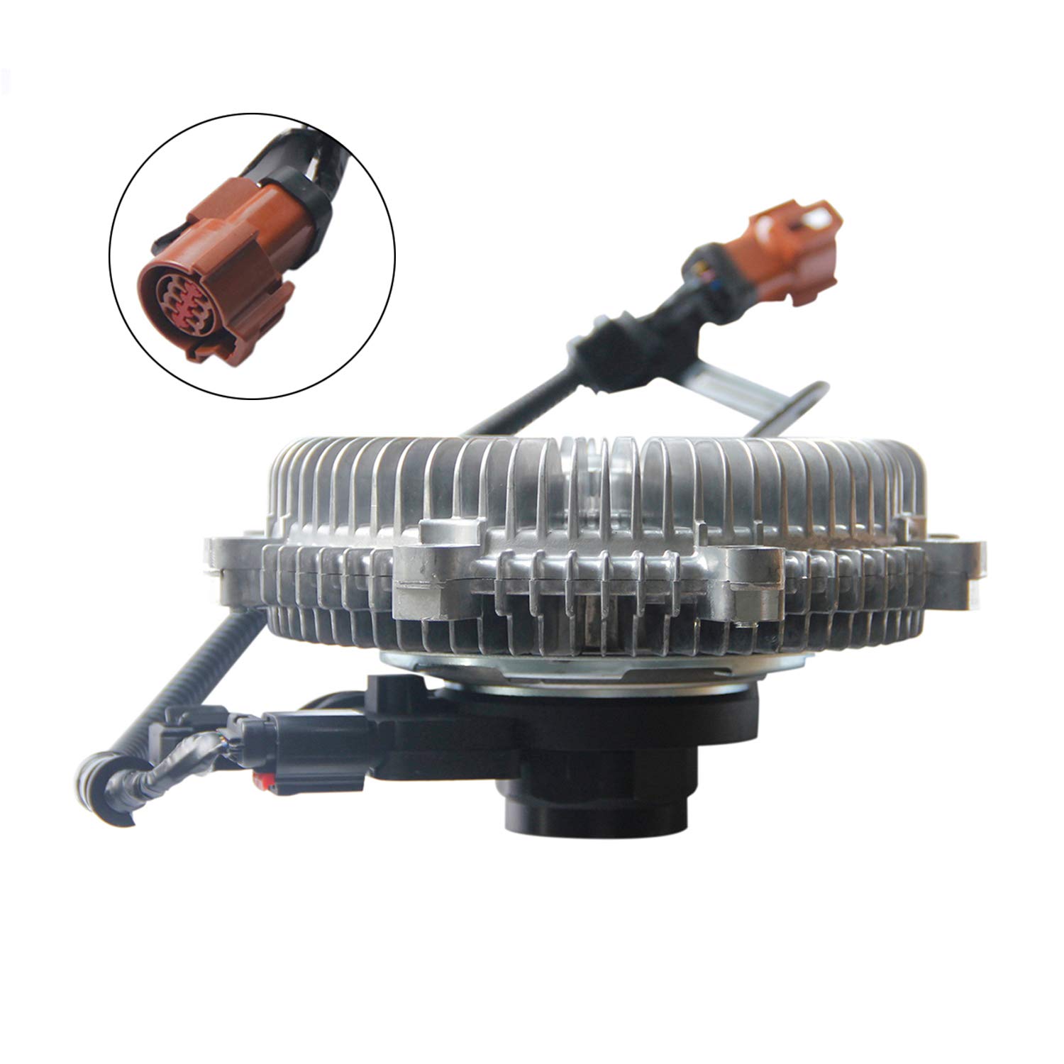 3264 YB3074 46056 622-005 Cooling Fan Clutch Electronic Replacement for Ford F150 2007 2008 4.6 5.4L V8 Expedition 2007 2008 F250 2007 2008