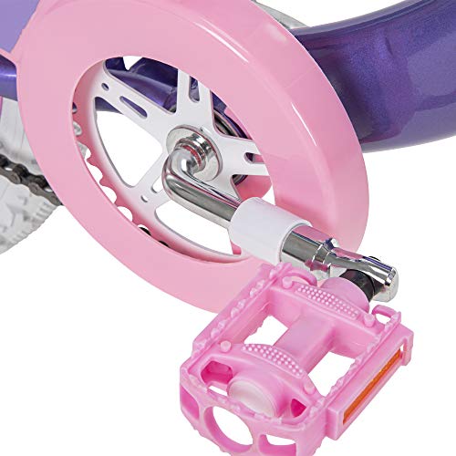 Huffy Kid Bike Quick Connect Assembly Glimmer 16 inch, Purple