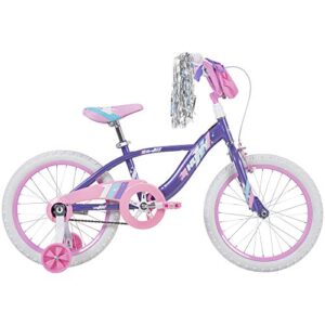 Huffy Kid Bike Quick Connect Assembly Glimmer 16 inch, Purple