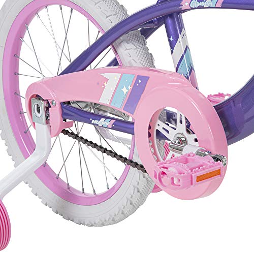 Huffy Kid Bike Quick Connect Assembly Glimmer 16 inch, Purple