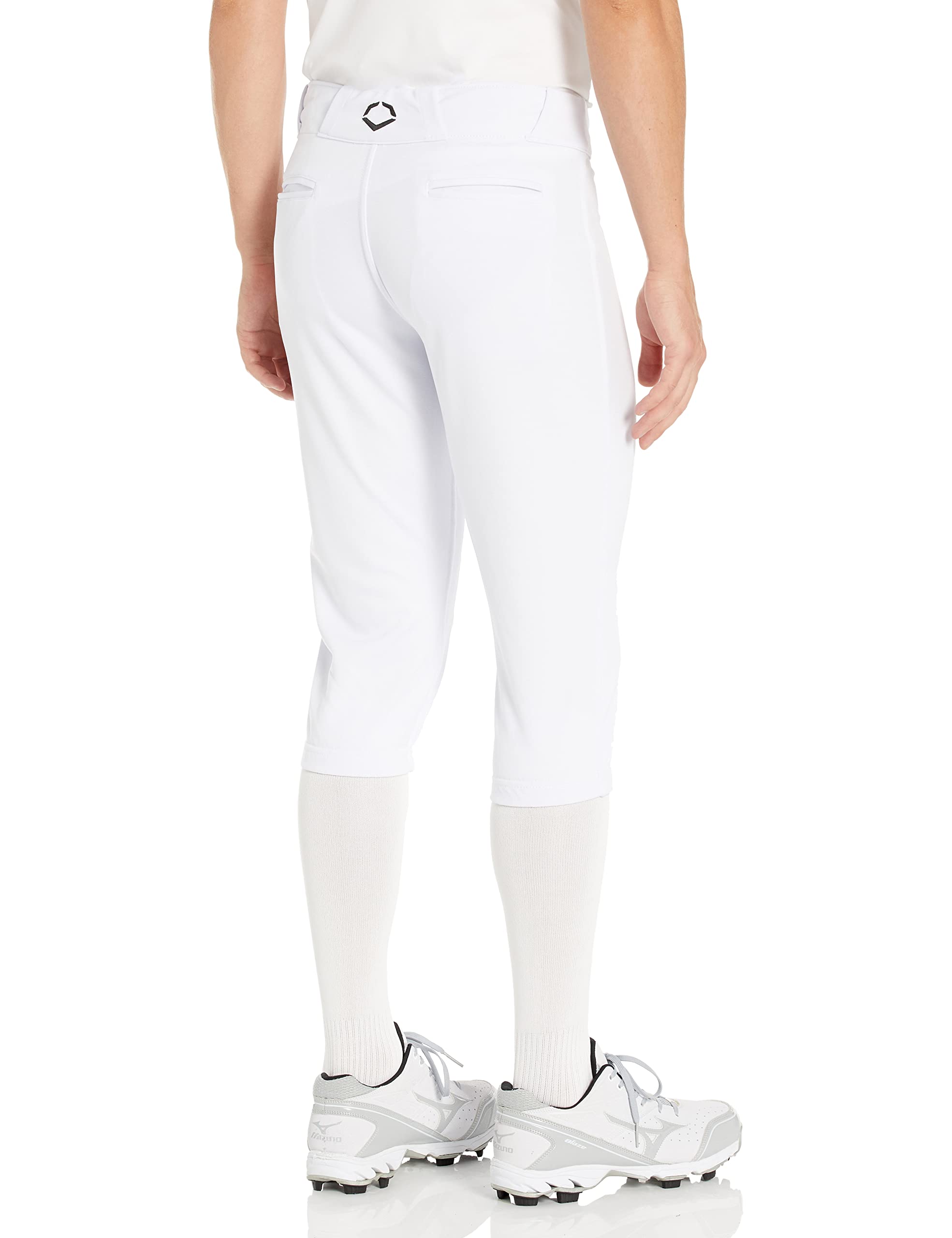 EvoShield mens Solid Open Bottom Pant, Team White, Medium US