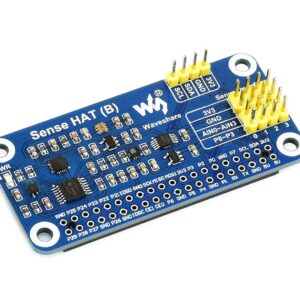 Waveshare Sense HAT (B) for Raspberry Pi Onboard Multi Powerful Sensors Supports External Sensors