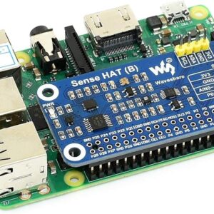 Waveshare Sense HAT (B) for Raspberry Pi Onboard Multi Powerful Sensors Supports External Sensors