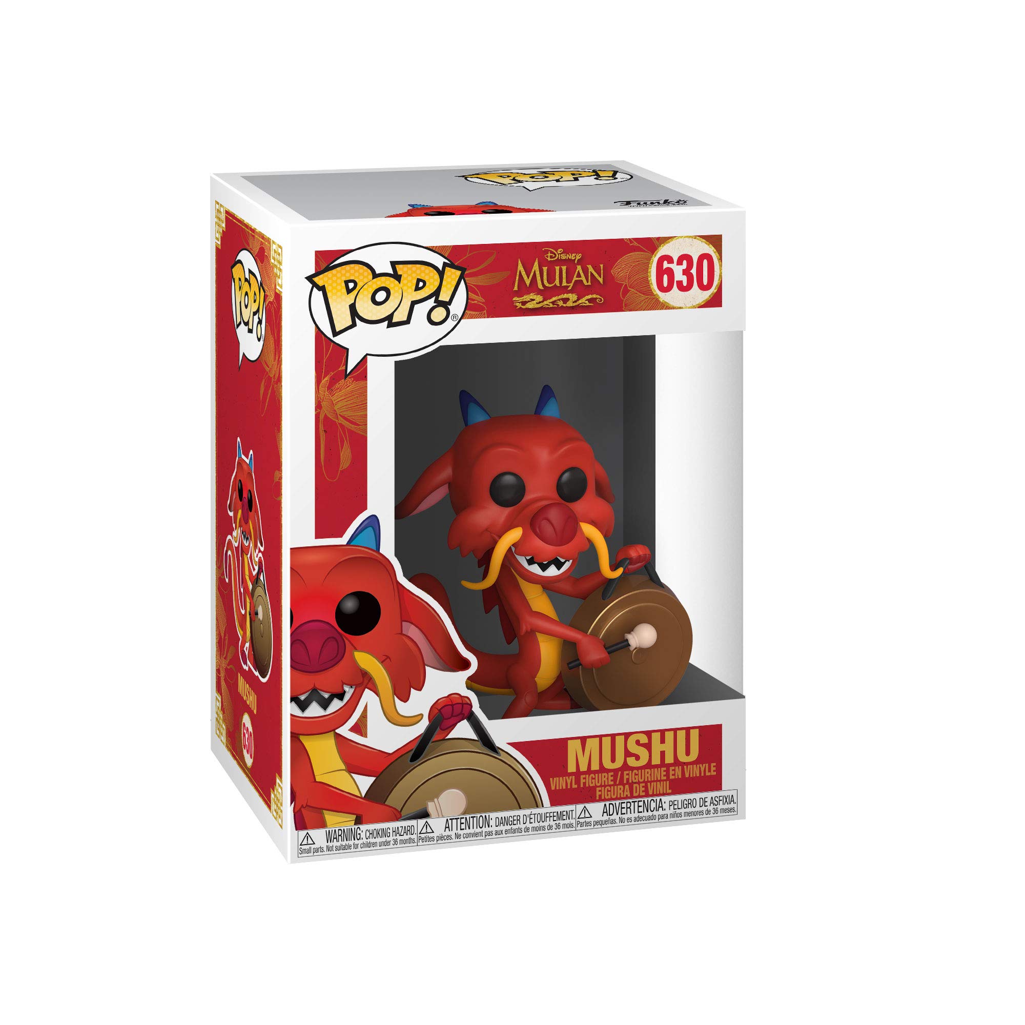 Funko Pop! Disney: Mulan - Mushu with Gong