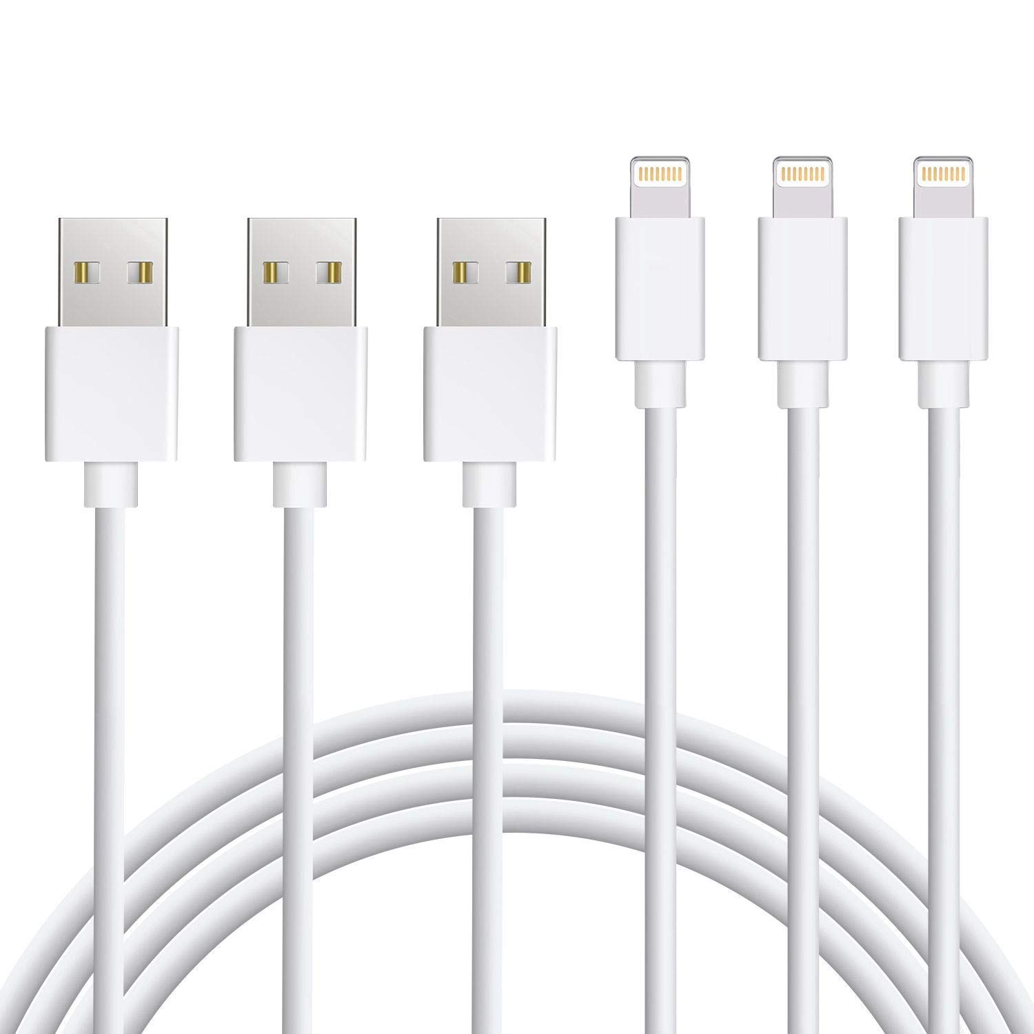 Atill iPhone Charger 3Pack 9FT Lightning Cable Extra Long iPhone Charger Cable Charging Cable Cord Compatible iPhone 13/12/12Pro/12ProMax/11/11Pro/11Pro MAX/XS/XS MAX/XR/X/8/8Plus/7/7Plus and More