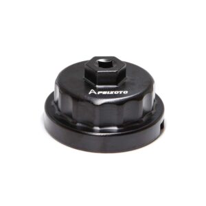 apeixoto oil filter wrench cap removal tool fits 64mm cartridge housing for camry rav4 highlander sienna tundra with 2.5l-5.7l engine