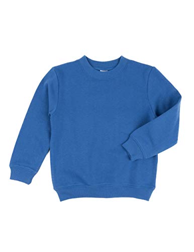 Leveret Kids & Toddler Boys Girls Long Sleeve Sweatshirt Royal Blue (Size 4 Years)