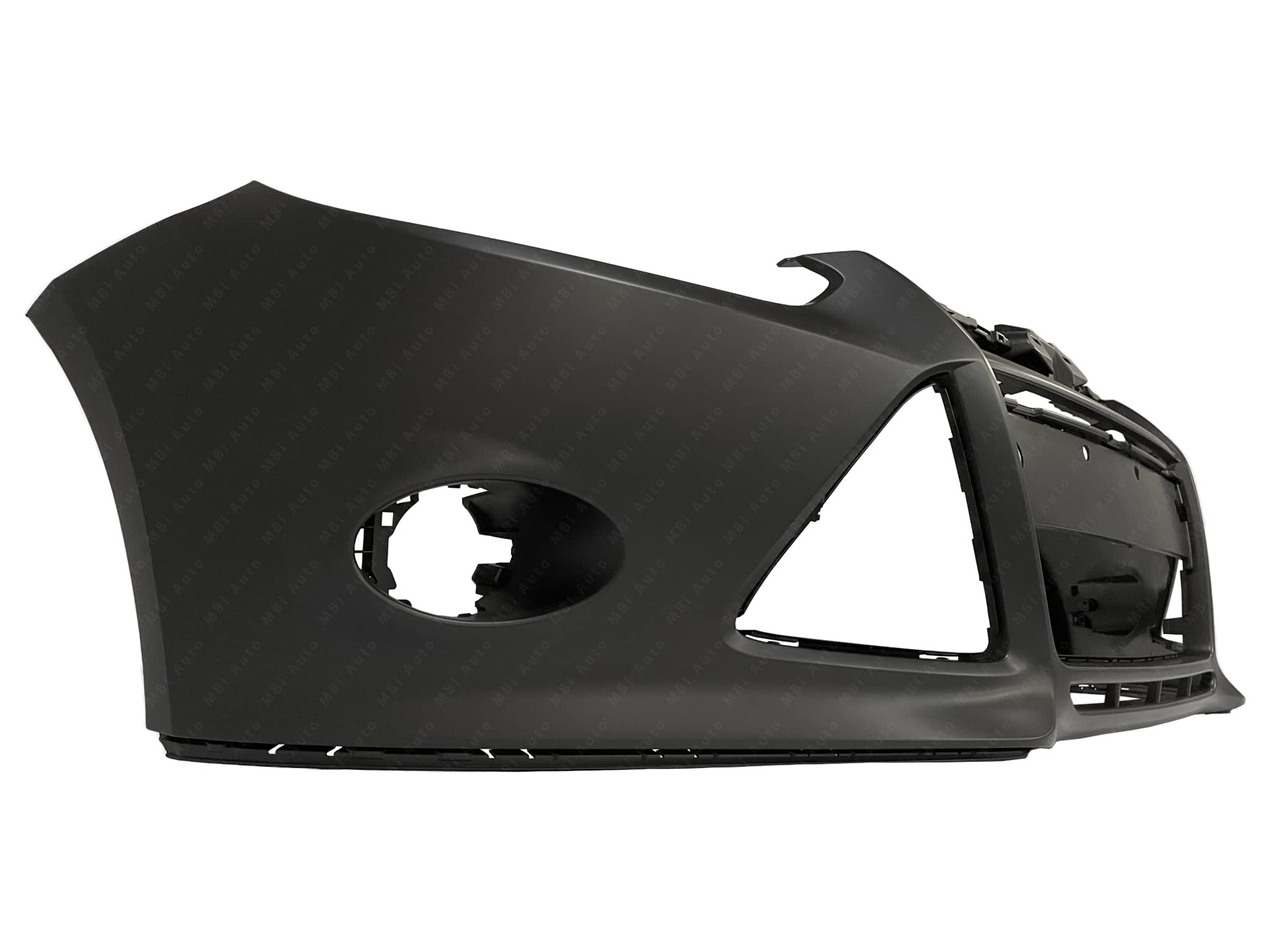 BUMPERS THAT DELIVER - Primered, Front Bumper Cover Fascia for 2012 2013 2014 Ford Focus Sedan/Hatchback 12 13 14, FO1000664