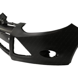 BUMPERS THAT DELIVER - Primered, Front Bumper Cover Fascia for 2012 2013 2014 Ford Focus Sedan/Hatchback 12 13 14, FO1000664