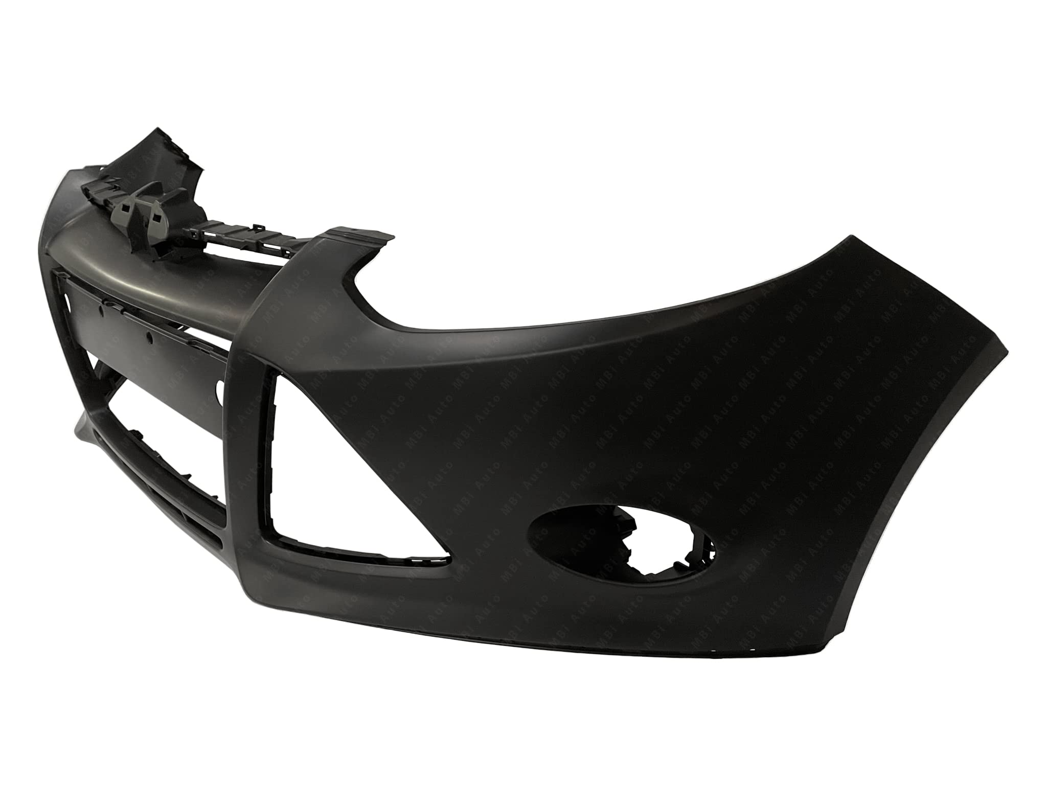 BUMPERS THAT DELIVER - Primered, Front Bumper Cover Fascia for 2012 2013 2014 Ford Focus Sedan/Hatchback 12 13 14, FO1000664