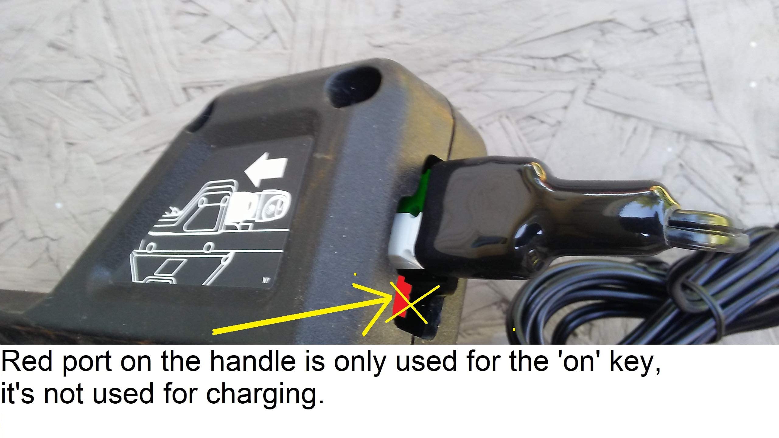 EfficientV 36V Replacement Charger for Black Decker ETPCA-P360080U 90547460/90604959 Lawnmower Models SPCM1936 CM1936 CM1836 RB3612 RB3610