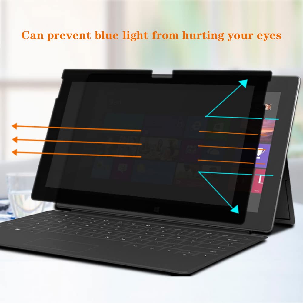 YBP Privacy Screen for-Surface Book 3/2/1 15 - Easy On/Off,Anti-Spy, Reusable and Removable,Privacy Filter for Microsoft Surface Book 3/2/1 15 Inch