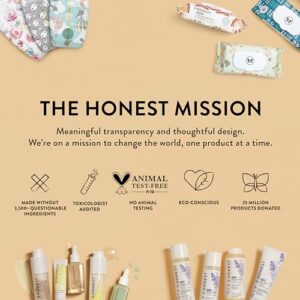 The Honest Company Baby Arrival Gift Set | Newborn Essentials Welcome Box | Diapers, Wipes, Personal Care, Diaper Rash Cream