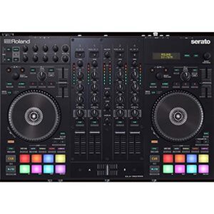 Roland DJ-707M Four-Channel, Four-Deck Serato DJ Controller