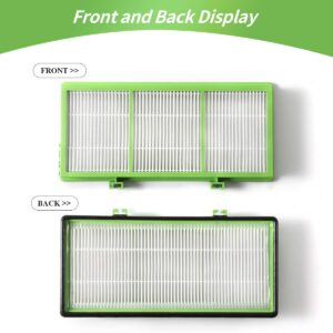 DerBlue 4 pcs True HEPA Filter Compatible with Holmes AER1 Filter, Replacement Parts # HAPF300AH-U4R, HAP242-NUC