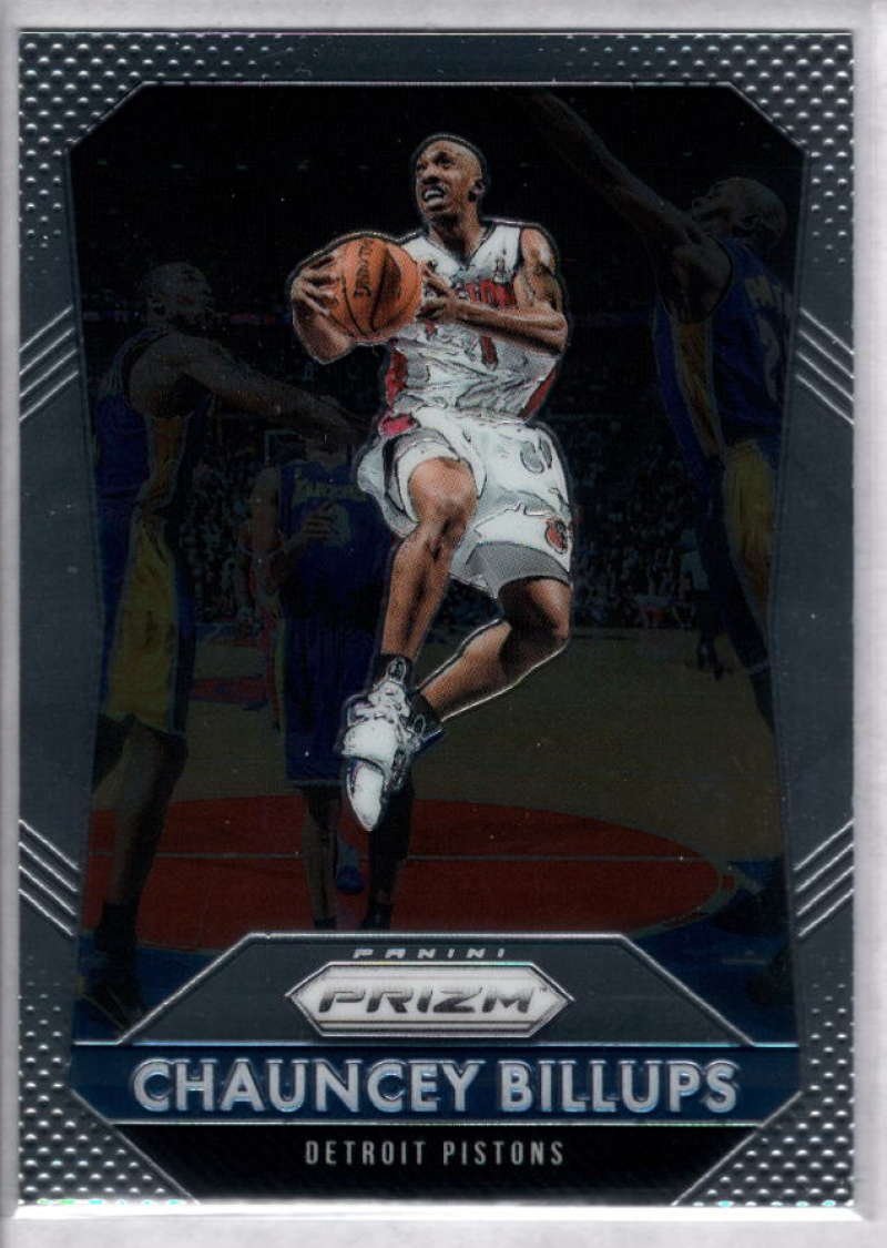 2015-16 Panini Prizm Basketball #250 Chauncey Billups Detroit Pistons Official NBA Trading Card