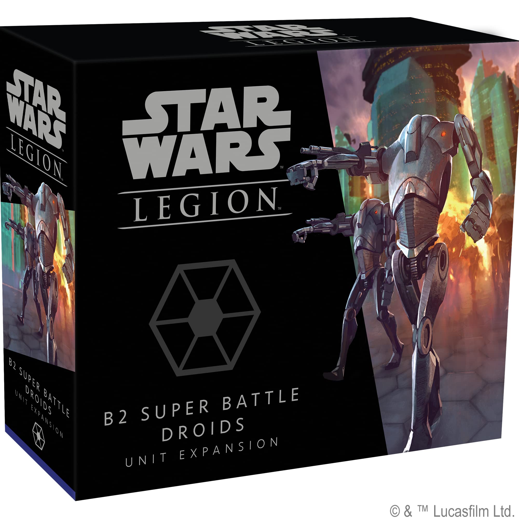 Star Wars Legion B2 Super Battle Droids Expansion | Two Player Battle Game | Miniatures Game | Strategy Game for Adults and Teens | Ages 14+ | Average Playtime 3 Hours | Made by Atomic Mass Games