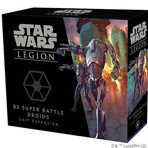 Star Wars Legion B2 Super Battle Droids Expansion | Two Player Battle Game | Miniatures Game | Strategy Game for Adults and Teens | Ages 14+ | Average Playtime 3 Hours | Made by Atomic Mass Games