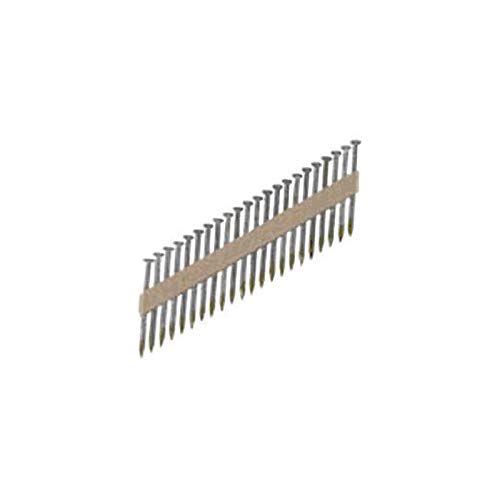 Hitachi Power Tools 2597276 10 Gauge Smooth Shank Metal Connector Nails with Angled Strip, 2.5 in. x 0.162 in. Dia. - Pack of 2000