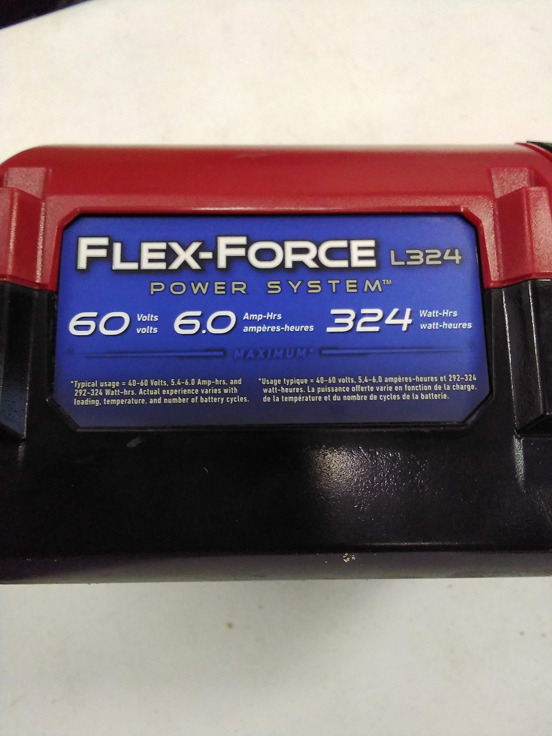 Toro Flex-Force Power System 60-Volt Max 6.0 Ah Lithium-Ion L324 Battery