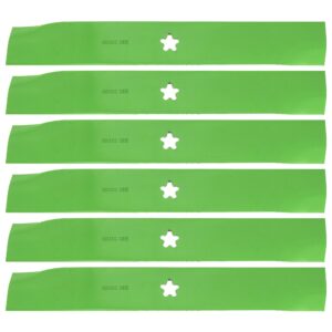 8TEN LawnRAZOR Mower Blade for Husqvarna GT 52XLS GTH 27V52LS 26V52LS 3052TF 574870801 52 inch Deck (High-Lift) 6 Pack