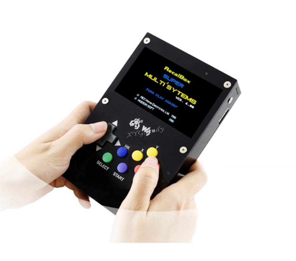 GamePi43 Add-ons Accessories Handheld Game Console Kit Raspberry Pi Classic Portable Retro Video Gaming Console 4.3 inch 800×480 IPS Screen Display Monitor for Pi 4 3 2 Model B B+ @XYGStudy