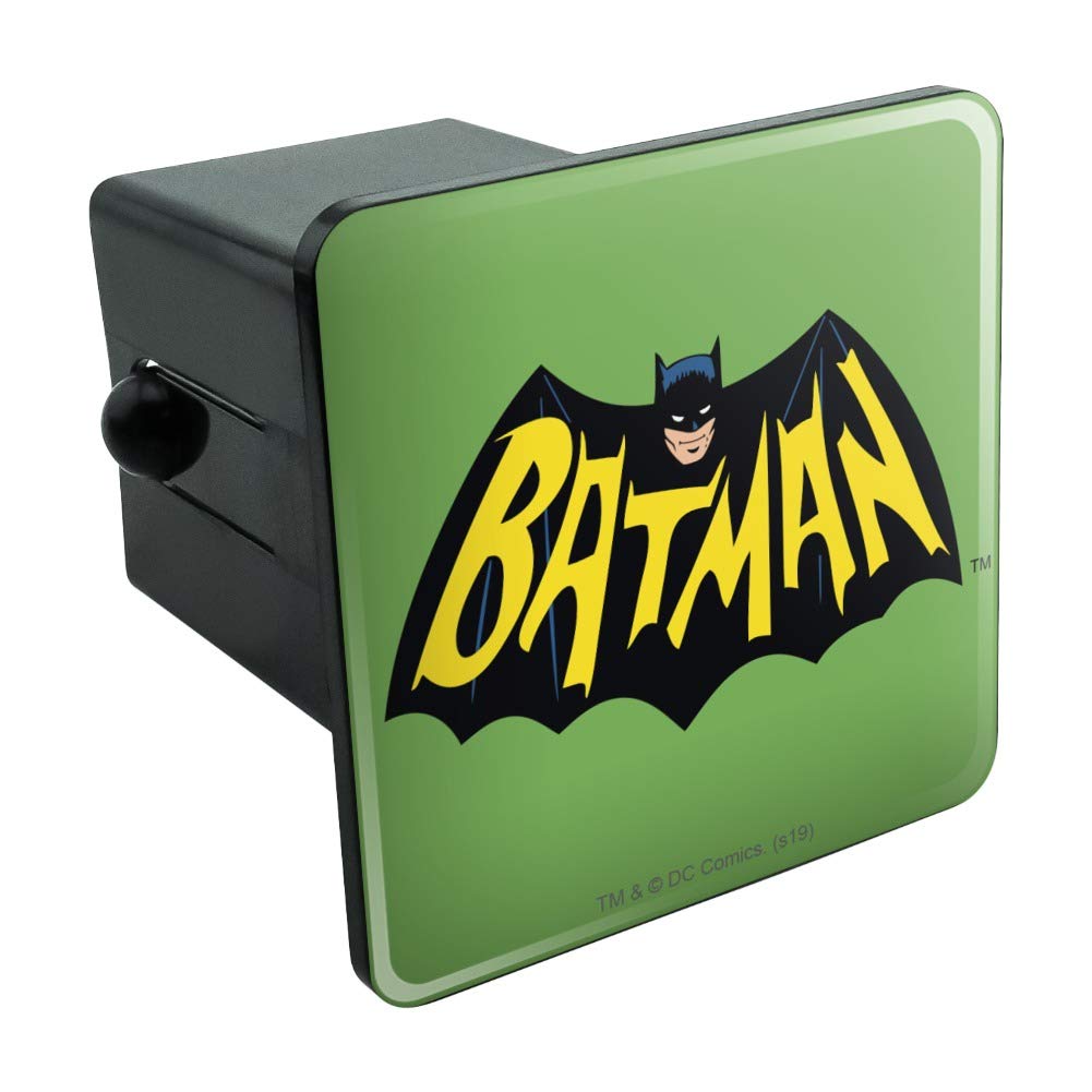 Batman Classic TV Series Logo Tow Trailer Hitch Cover Plug Insert