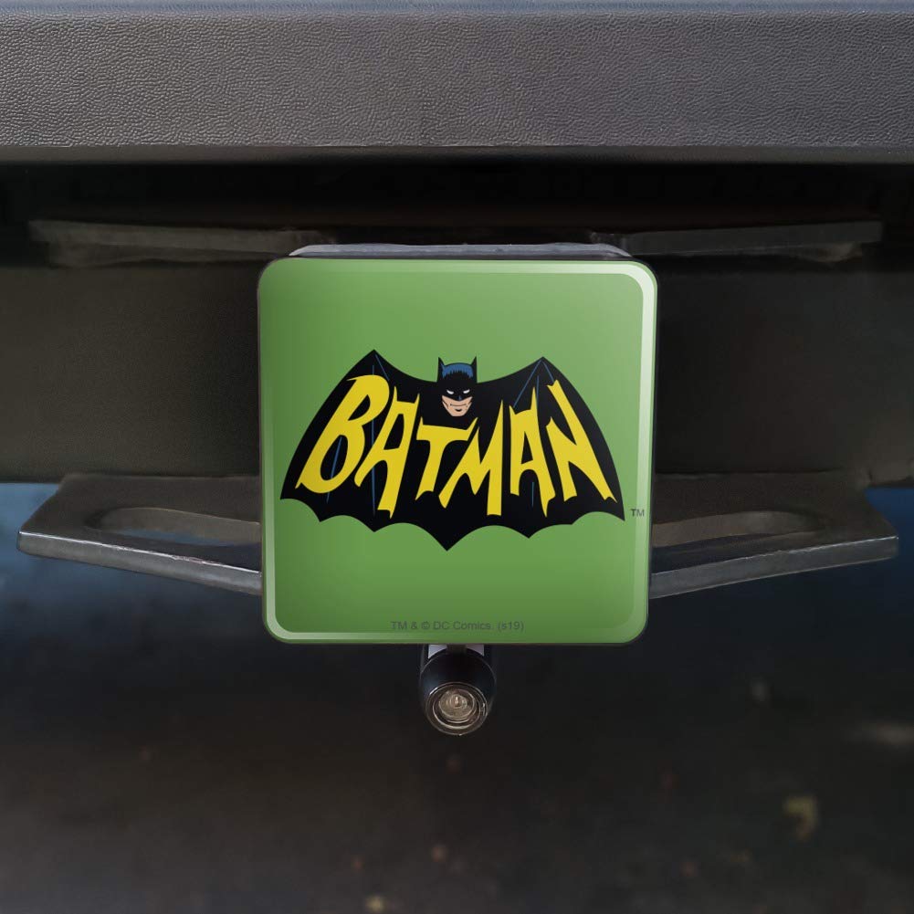 Batman Classic TV Series Logo Tow Trailer Hitch Cover Plug Insert