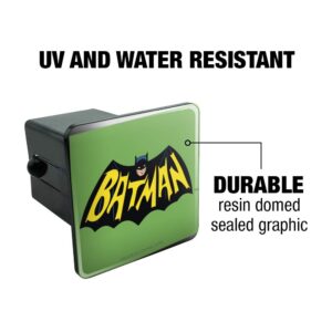 Batman Classic TV Series Logo Tow Trailer Hitch Cover Plug Insert