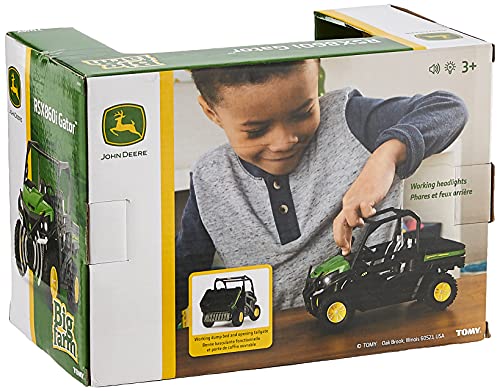 John Deere Big Farm Lights & Sounds Gator RSX 860i - 1:16 Scale - Light Up John Deere Tractor Toys - Preschool and Toddler Toys - Kids Toys Ages 3 Years and Up, Green