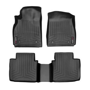 WeatherTech Custom Fit FloorLiners for Cadillac XTS - 1st & 2nd Row (44460-1-2), Black