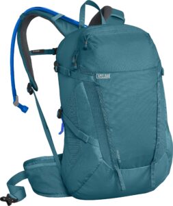 camelbak women’s helena 20 hiking hydration pack - 85oz, dragonfly teal/charcoal