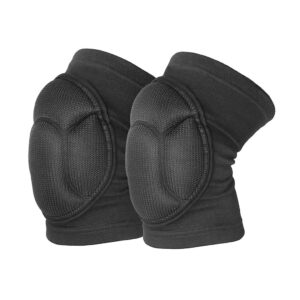 purfun men boys thick sponge knee pads guard collision avoidance sport protective kneepad antislip skate soccer football volleyball basketball cycling knee braces support