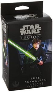 star wars legion luke skywalker expansion | two player battle game | miniatures game | strategy game for adults and teens | ages 14+ | average playtime 3 hours | made by atomic mass games