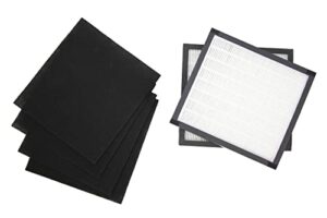 filter-monster – replacement hepa filter set with pet air purifier filter - compatible with oreck wk01234qpc air purifier filter, airvantage wk10002qpc and airvantage plus pet wk10052qpc air purifiers