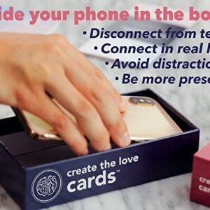 Create The Love Cards: Dating and Relationship Conversation Starters. This Couples Card Game Improves Date Night, Deepens Intimacy and Strengthens Communication.